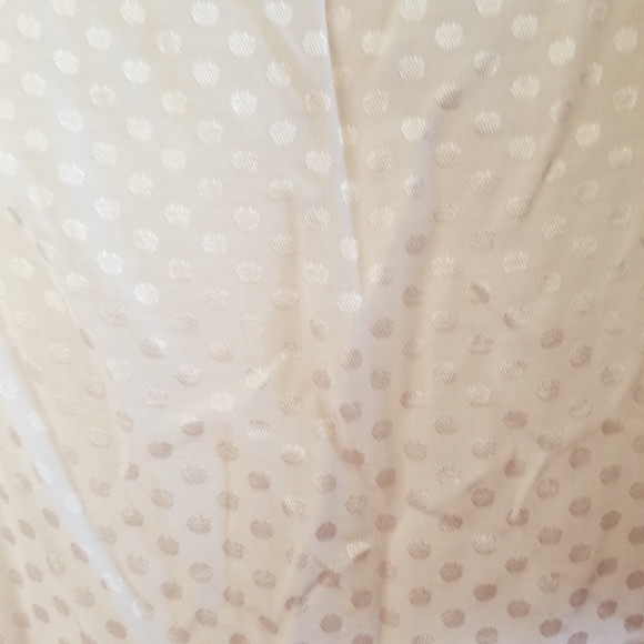 Club Monaco Women's Blush/Black Color Block Swiss Dot Archmand Robe Dress Sz 2 - Picture 5 of 6